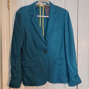 Boden Teal Blazer 10